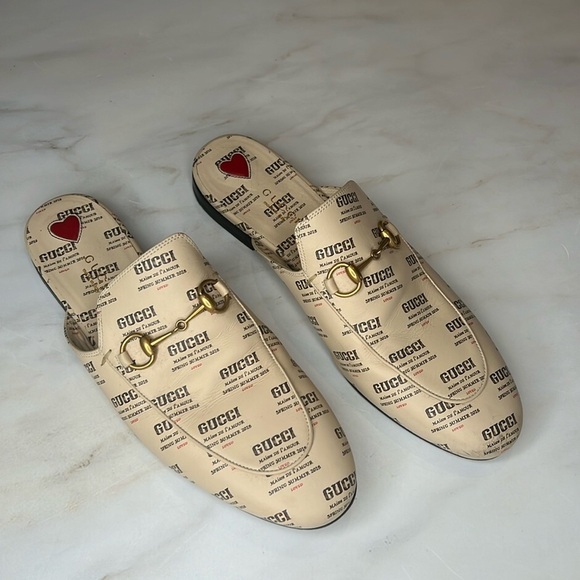 Gucci Princeton House of Love Mules! - Picture 1 of 9